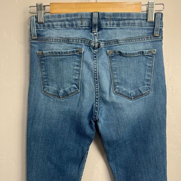 Flying Monkey Size 26 Color Block Ankle Skinny Jeans - Picture 5 of 8